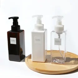 650ml Pump Liquid Soap Dispenser Bathroom Kitchen Kit Shower Shampoo Empty Press Bottle For Bathroom Storage Tool