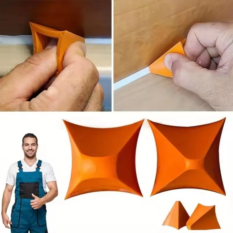 

2-4PCS Silicone Sealant Tools Spreader Finish Kit forWindow Tile Grout Edge Removal Caulking Applicator Door Cement Caulk Tools