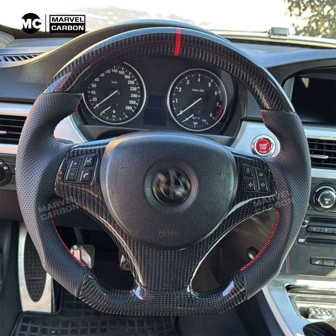 carbon-fiber-leather-half-punch-steering-wheel-for-bmw-3-series-e82-e84-e87-x1-e90-320d-e92-e93-320i-no-airbag