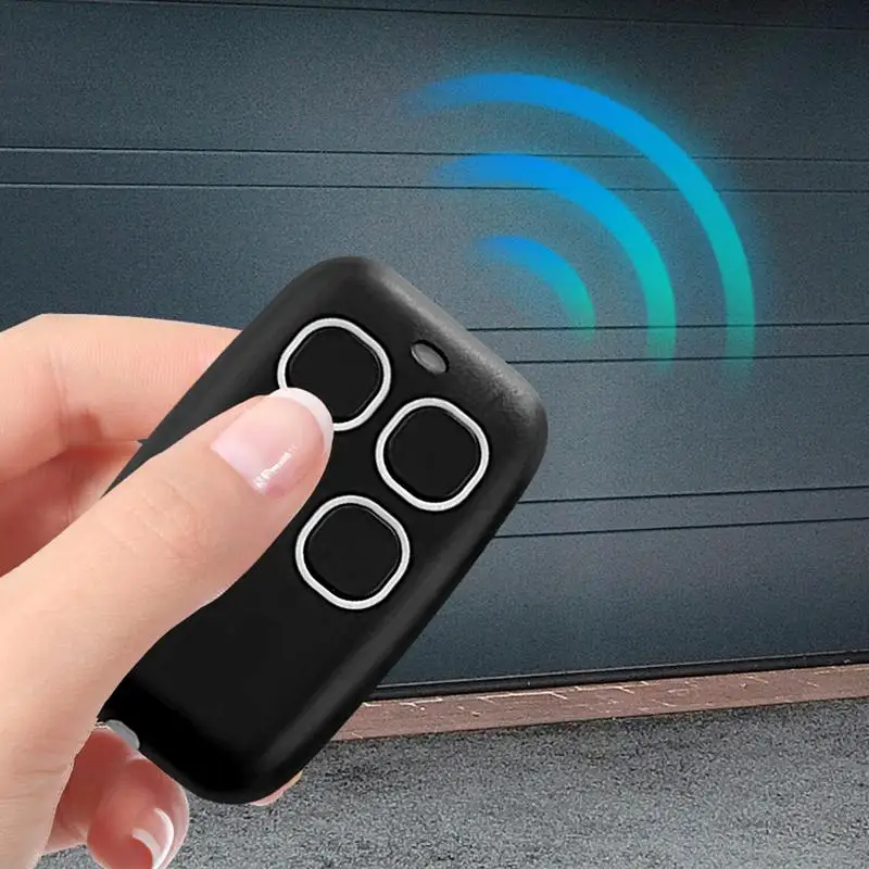 Pilot zdalnego sterowania 433 mhz do elektrycznego otwierania bramy inteligentne oświetlenie domu pilot 4-przyciskowy powielacz klon nauka sterowania drzwiami