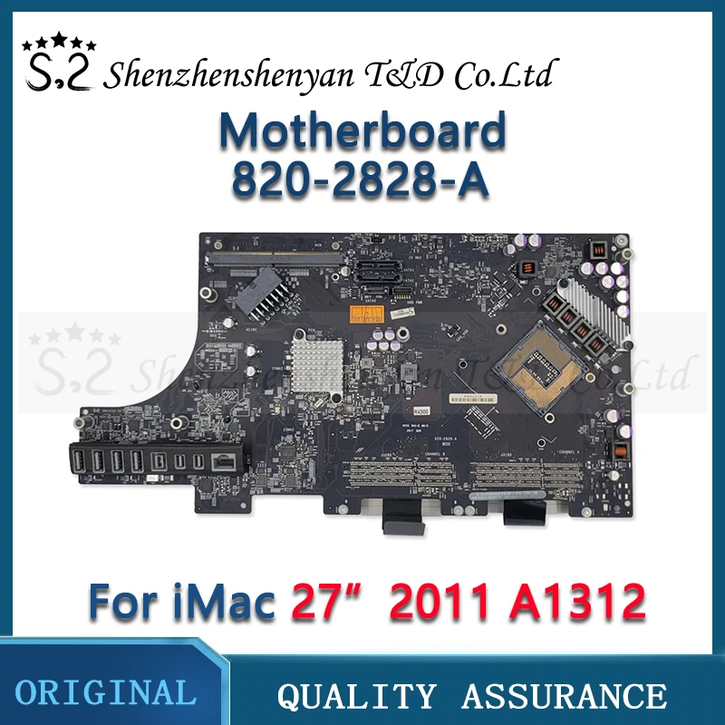 A1312 Motherboard For iMac 27'' Mid 2011 820-2828-A A1312 Logic Board System Replacement Tested 661-5950 MC814LL MC813LL