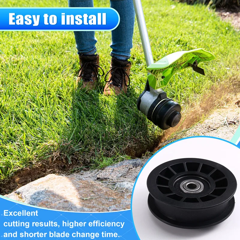 장인 Husqvarna 잔디 트랙터용 GIGI 잔디 깍는 기계 아이들러 풀리 194327 532194327   잔디 깍는 기계 부품 정원 도구 액세서리