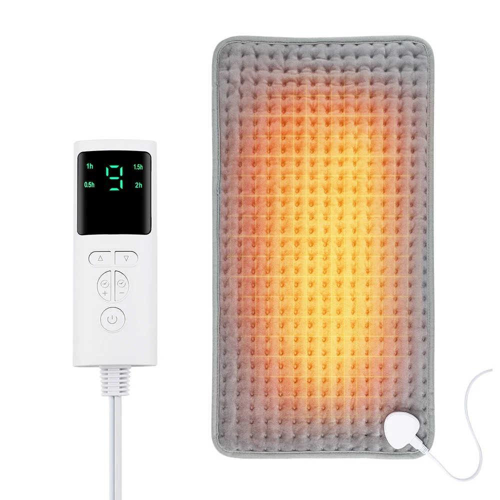 Electric Heating Pad Blanket for Back and Leg 9 Level 4 Mode Timer Heating Pad Fast Heating Mat For Shoulder Neck Winter Warm