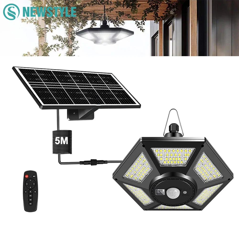 180led-ソーラーシェッドライト-屋外-屋内-モーションセンサー-ソーラーバーンライト-5つの照明モード-タイマー付き-ガレージライト-キャンプライト-ガゼボライト