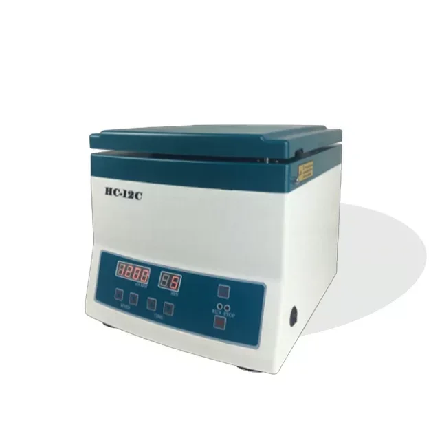 

HLM HC-12C LCD Digital Display Heamatocrit Centrifuge Lab Medical High Speed Centrifuge 12000 RPM With reader