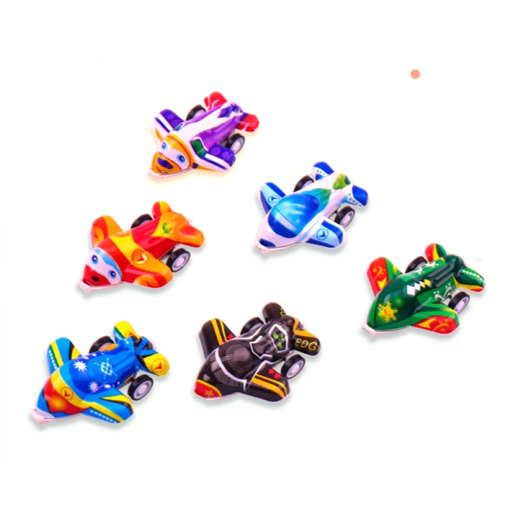 Children  Pull  Back  Small  Airplane  Toy Inertial Colourful Mini Airplane Model For Kids