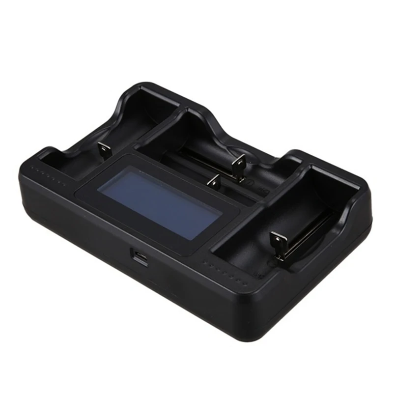 Smart Four Charger LCD Display Battery Charger For 26650/22650/18650/18490/18350/17670/17500/16340/RCR[]/14500/10440