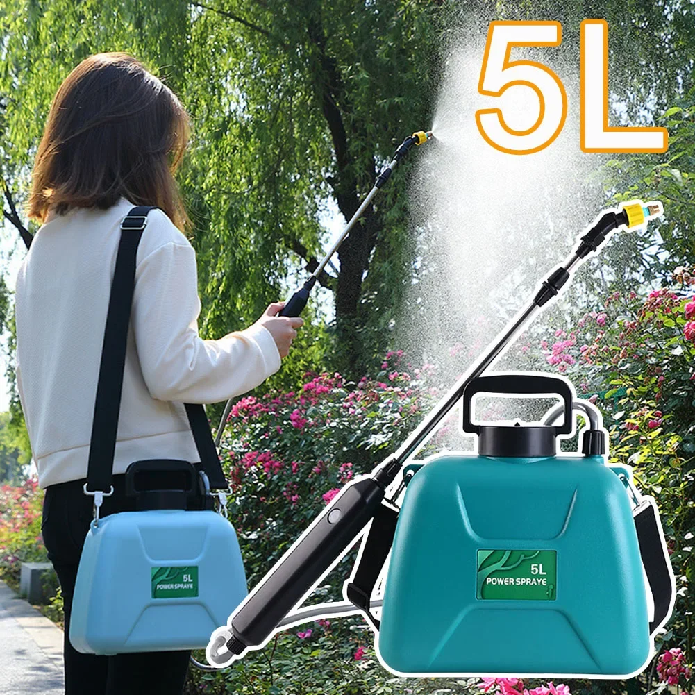 

5L Electric Sprayer Garden Automatic Atomizing USB Rechargeable Plant Sprayer Spray Bottle Sprinkler Garden Irrigation