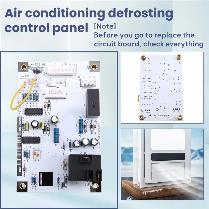 DHDL HK32EA007 DEFROST CONTROL BOARD 213CEA036000BAAA PH13EAZ336000AAA Replaces HK32EA001 CEPL130524-01