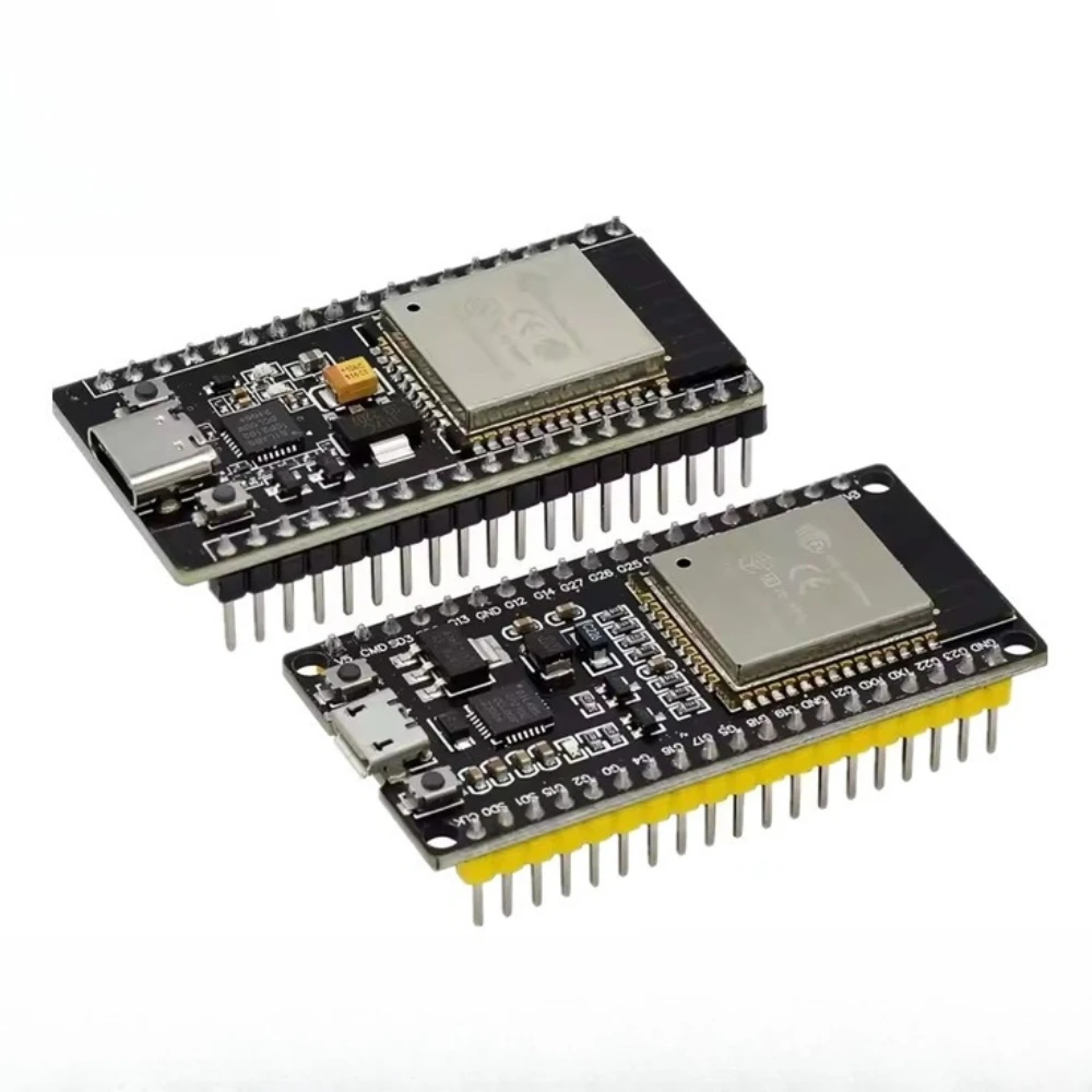 

ESP32 Development Board Dual Core CPU WiFi Bluetooth IoT 38PIN Header Yellow Pin for Arduino IDE Smart Home