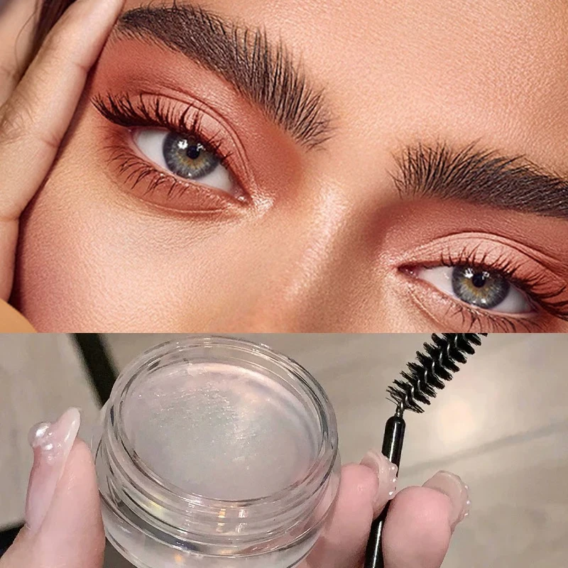 صابون تشكيل الحواجب ثلاثي الأبعاد مقاوم للماء سريع الجفاف جل الحواجب يخلق كريم تصفيف الحواجب الطبيعي مكياج الحواجب