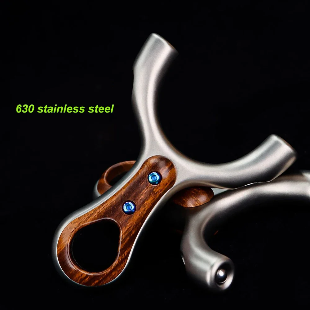 

630 Stainless Steel Slingshot Top Card Single Card High-precision Straight Slingshot Outdoor Hunting Shooting