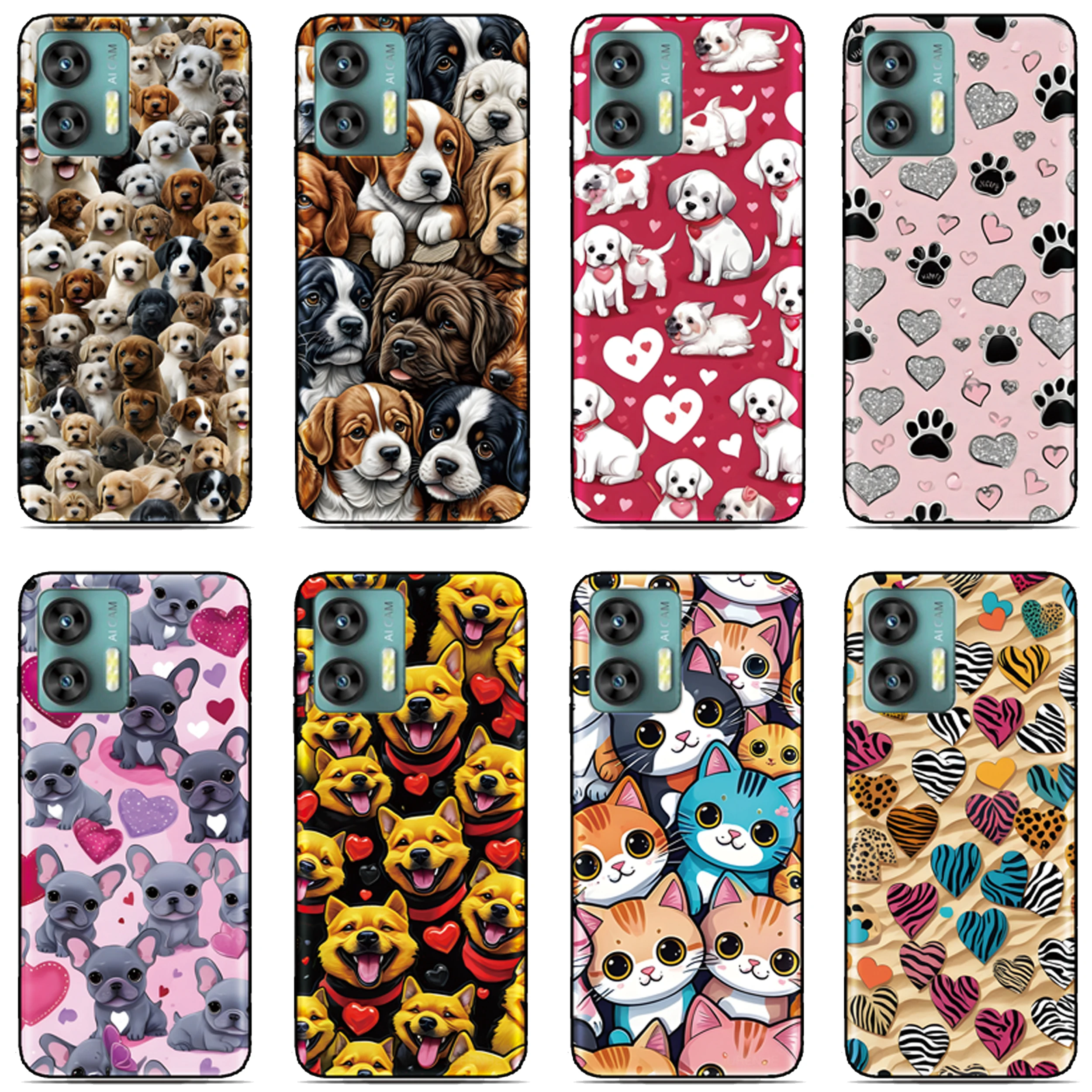 

Lovely Cartoon Cover For Nothing Phone 2a Plus CMF 1 2 One Two Motorola Moto G96 G86 G56 G54 G24 G05 G04 G15 E15 G85 Back Case