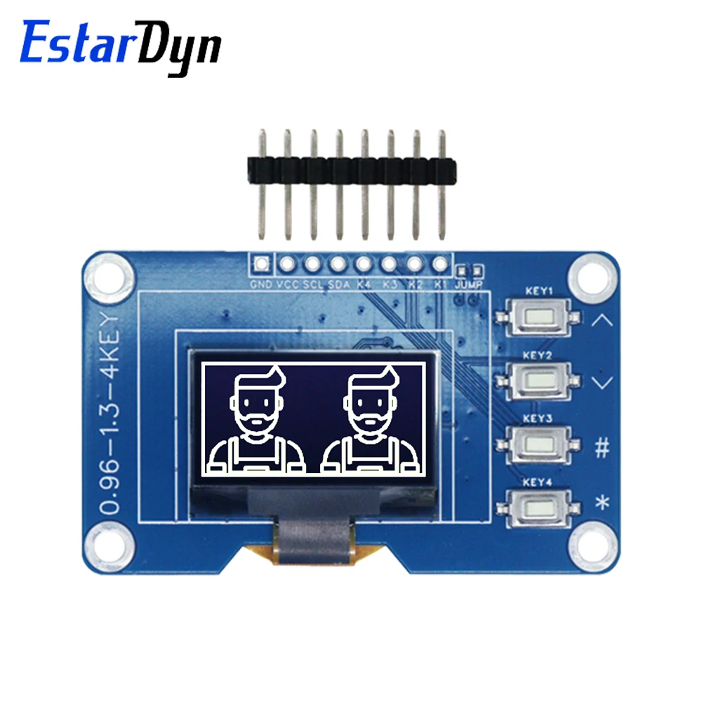 Variant: 0.96-4 key-White