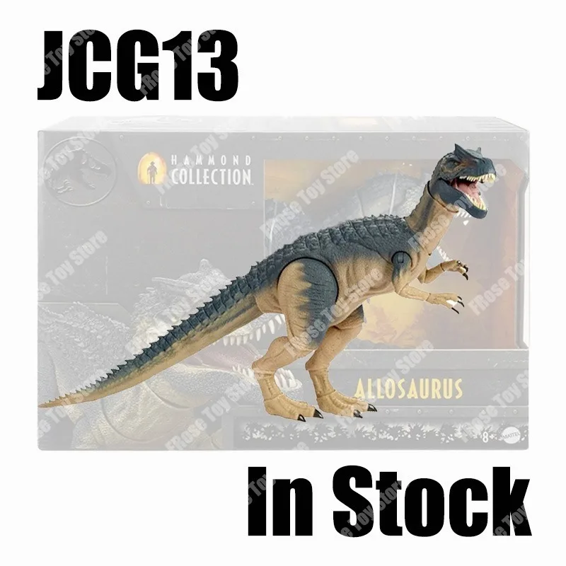 Originele Jurassic World Hammond Collection Dinosaurussen JCG13 Allosaurus Action Figure Articulatie Beeldje Standbeeld Model Speelgoed Geschenken