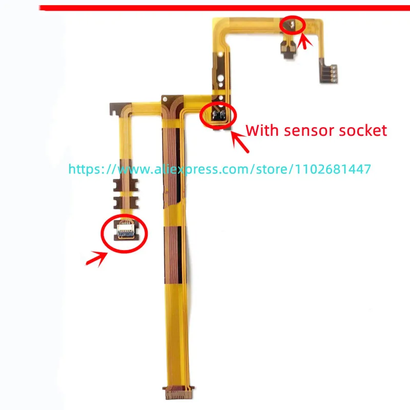 NEW Lens Aperture Flex Cable For SONY FE2.8/ 24-70 mm GM 24-70mm Repair Part + socket + sensor