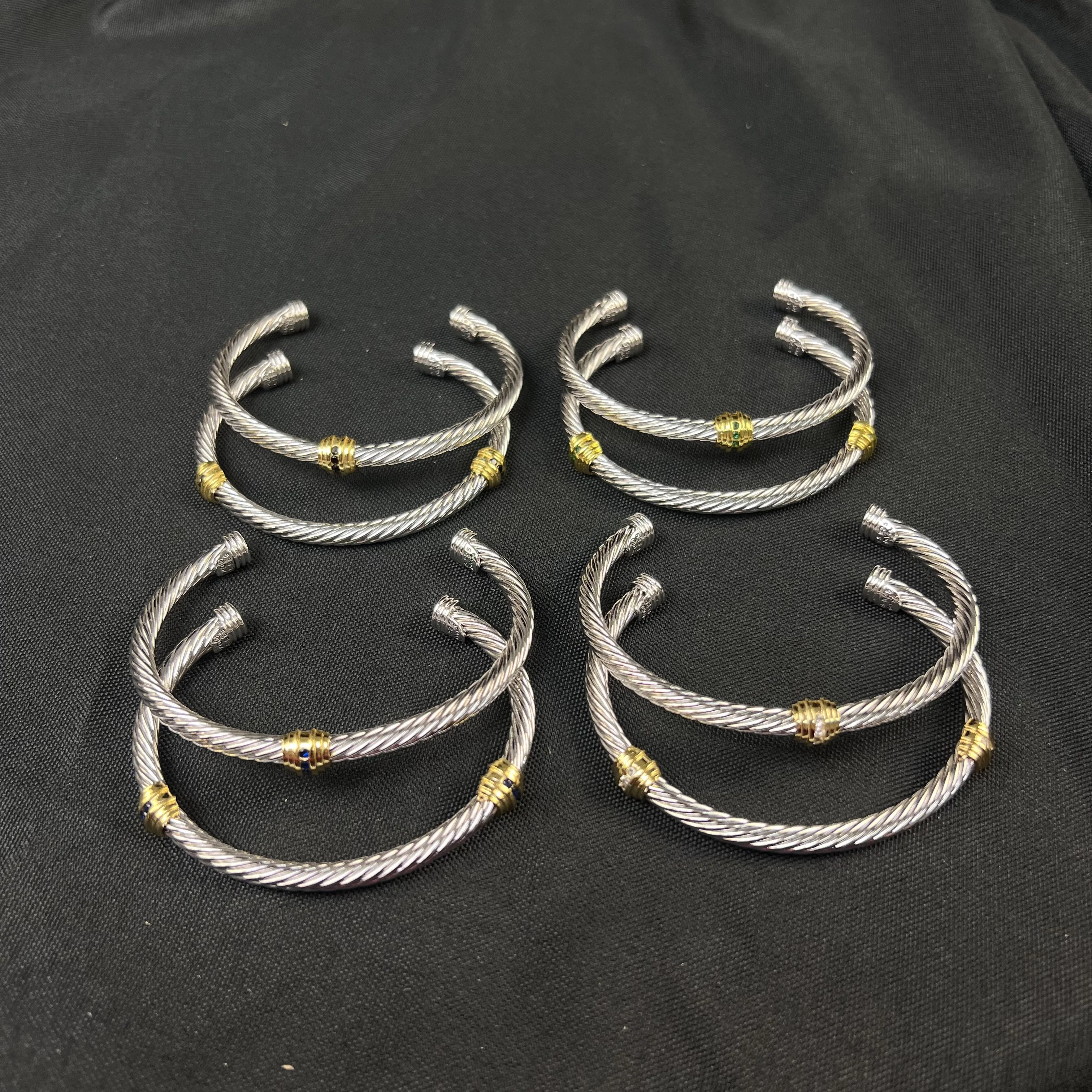 

S925 sterling silver 2025 new 5mm round bracelet neutral fashion trend retro classic personality luxury jewelry gift