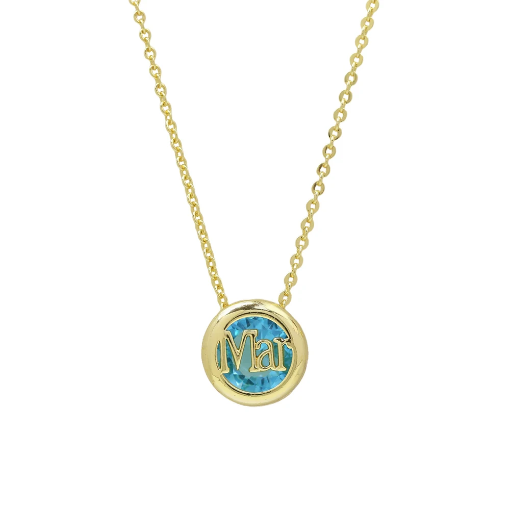 الملونة جولة 12 جوهرة الميلاد قلادة قلادة للنساء قابل للتعديل 2025 سحر الفولاذ المقاوم للصدأ سلسلة القلائد هدايا عيد الميلاد #6