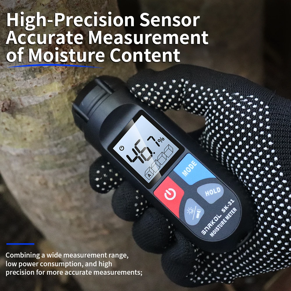 SK31 Digital Wood Moisture Met - Lumber Woodworking ulasan dan harga