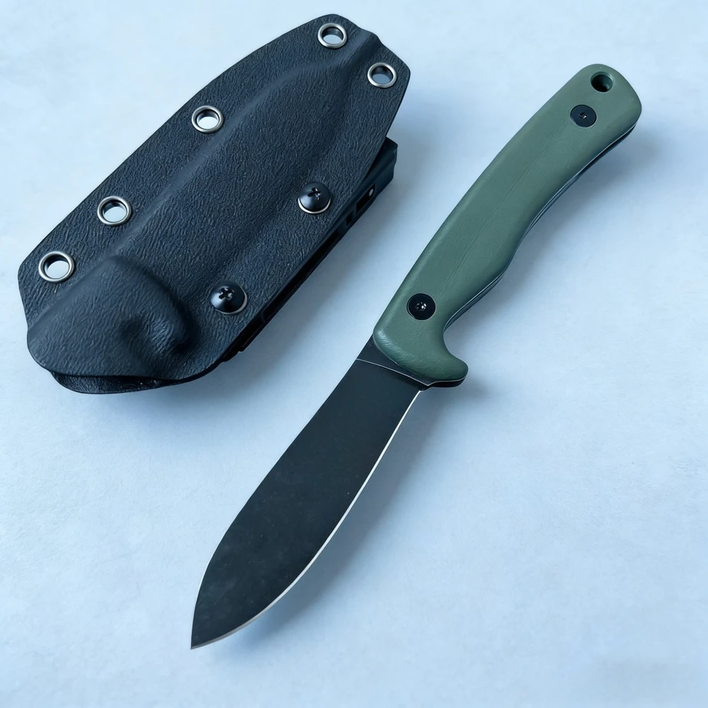 

Top Quality Fixed Straight Knife - D2 Blade, G10 Handle, Durable EDC Outdoor Tool with Sheath