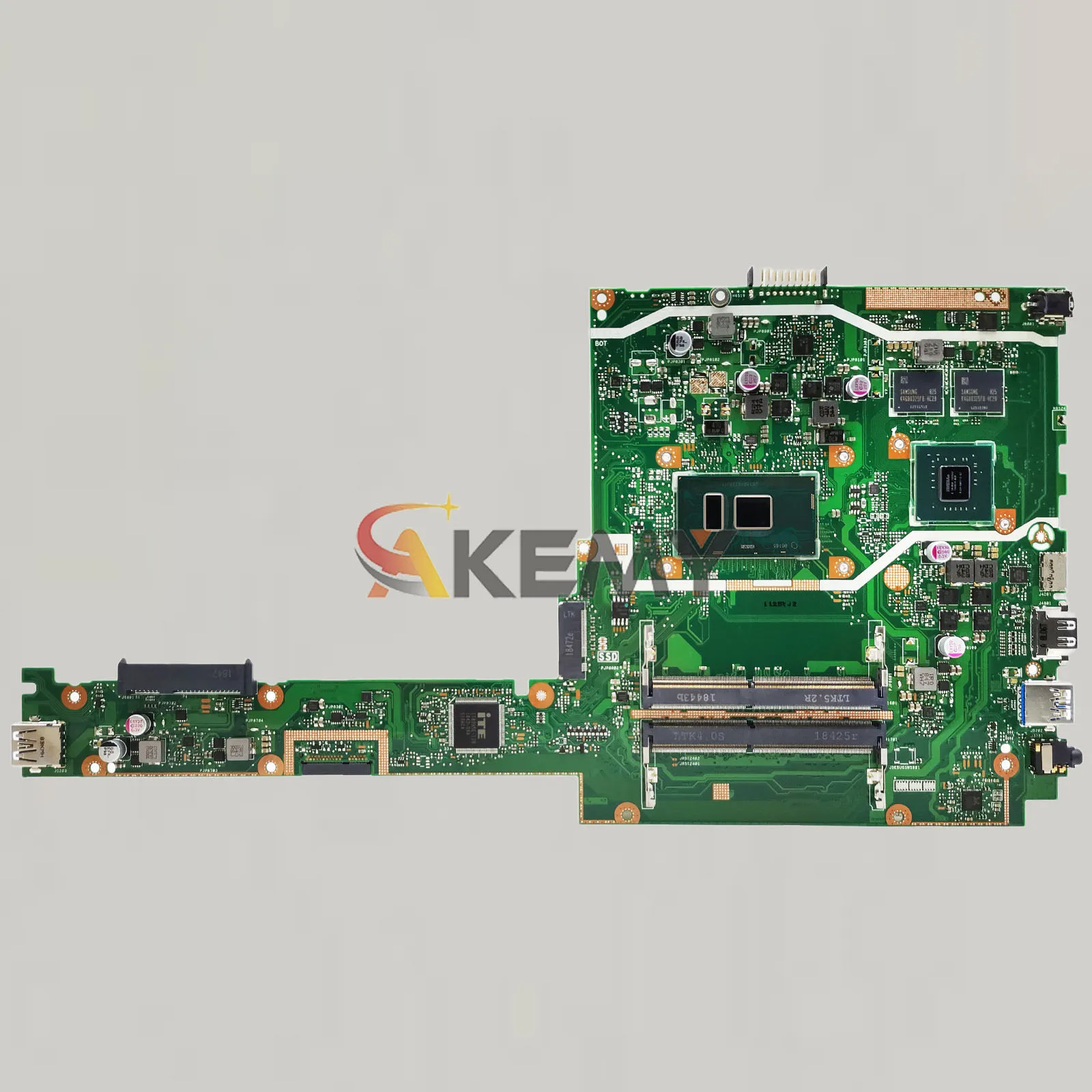X407UBR Материнская плата для ноутбука ASUS VivoBook Y4000U X407U X407UV X407UB X407UAR F407U A407U X407UF Материнская плата с процессором I3 I5 I7