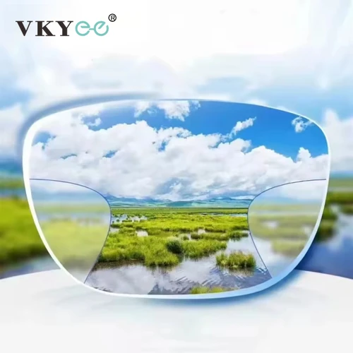 VICKY lentes multifocales CR39 de alta calidad 1,56/1,61/1,67/1,74 lentes progresivas profesionales personalizadas de amplio campo de visión