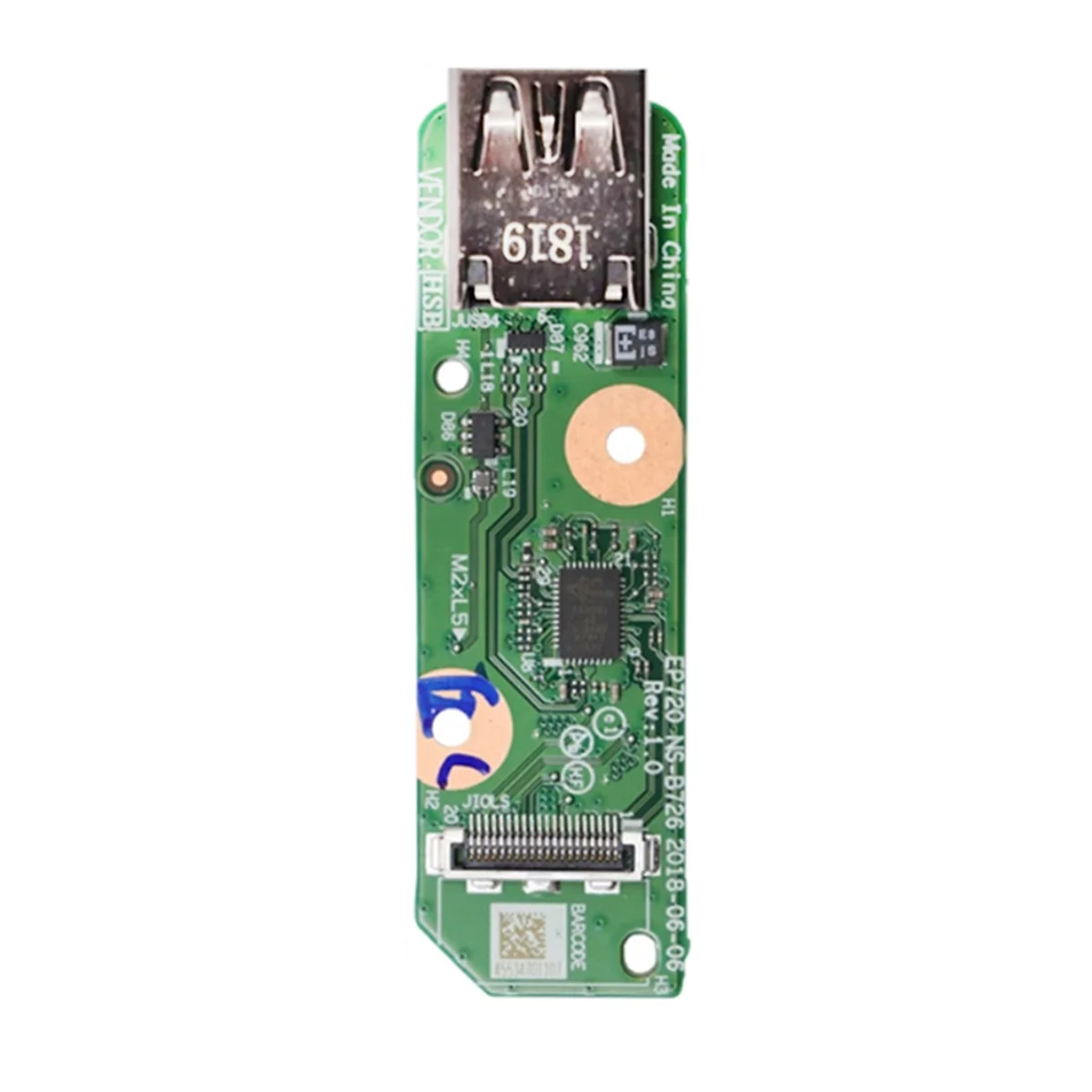A07I Laptop USB 3.0 Board USB 3.0 Board Links voor P72 01HY719 NS-B726 Links