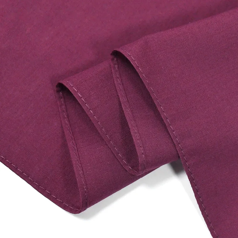 Fashion Hip Hop Bandana Polyester Square Scarf Men Women Headbands Solid Color Hijab Wrist Wraps Face Mask Handkerchief Scarves