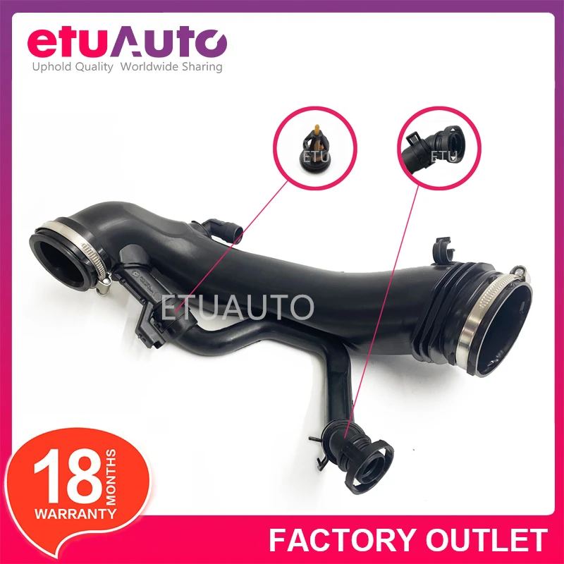 For Peugeot 3008 5008 308 508 Citroen C4 Air Intake Turbo Hose 1440Q6 9678431780 9811909980 V763335580