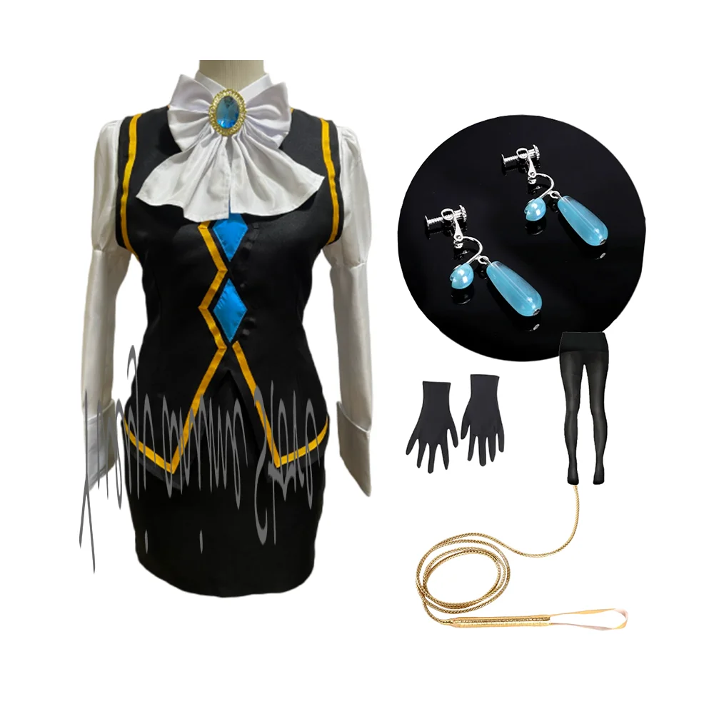 

Women's Franziska von Karma Cosplay Costume - Anime Uniform Full Set for Halloween Christmas Carnival Outfit