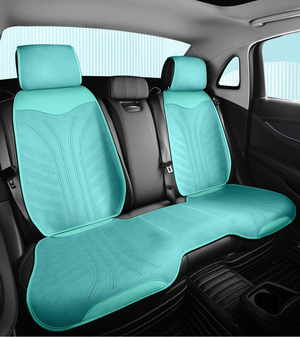 Leder-Autositzbezüge Luxus-Sitzpolster für BMW E60 X5 E70 E46 E36 Audi A4 B8 Golf 5 Opel Corsa d Cupra Formentor – Detail 17