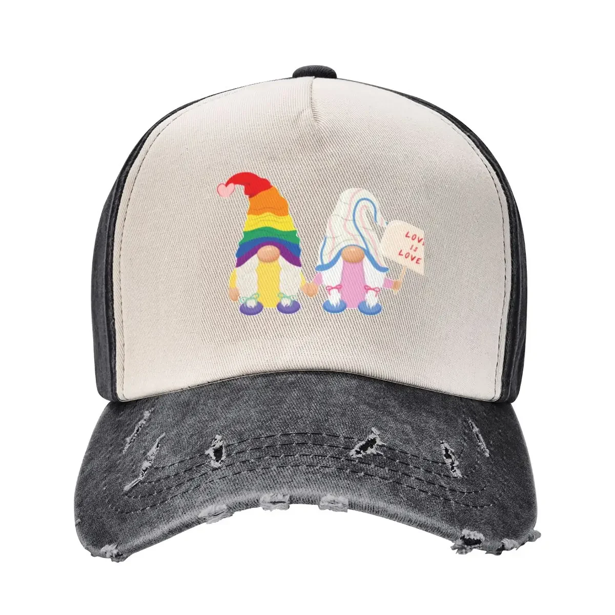 

Lesbian couple gnomes. Lgbt gnome. Baseball Cap Golf Wear Hat Man Luxury Luxury Cap Hats For Women Men's