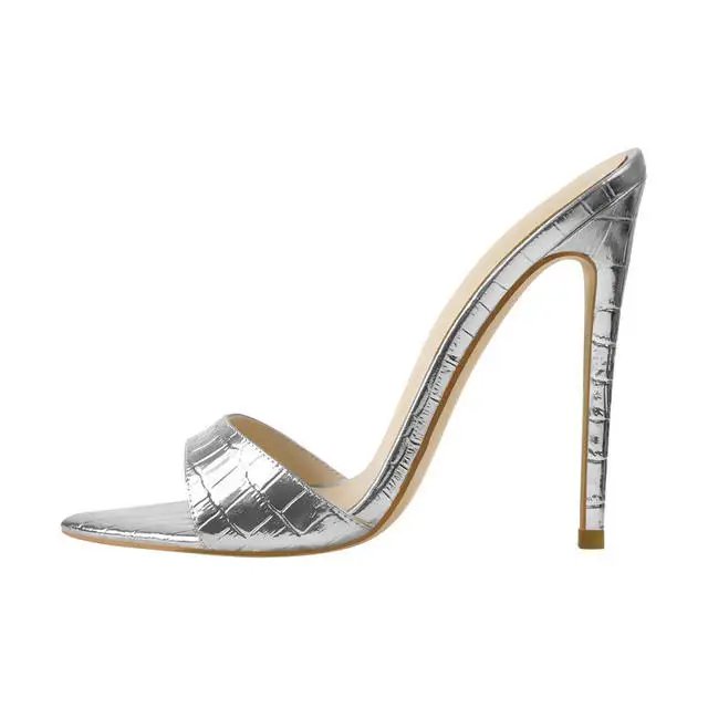 Faionable Dames Puntschoen Dunne Hak Sandalen Booties Hoge Top Fi Mond Platte Hak Rubber Bot Kleur Zomer oes