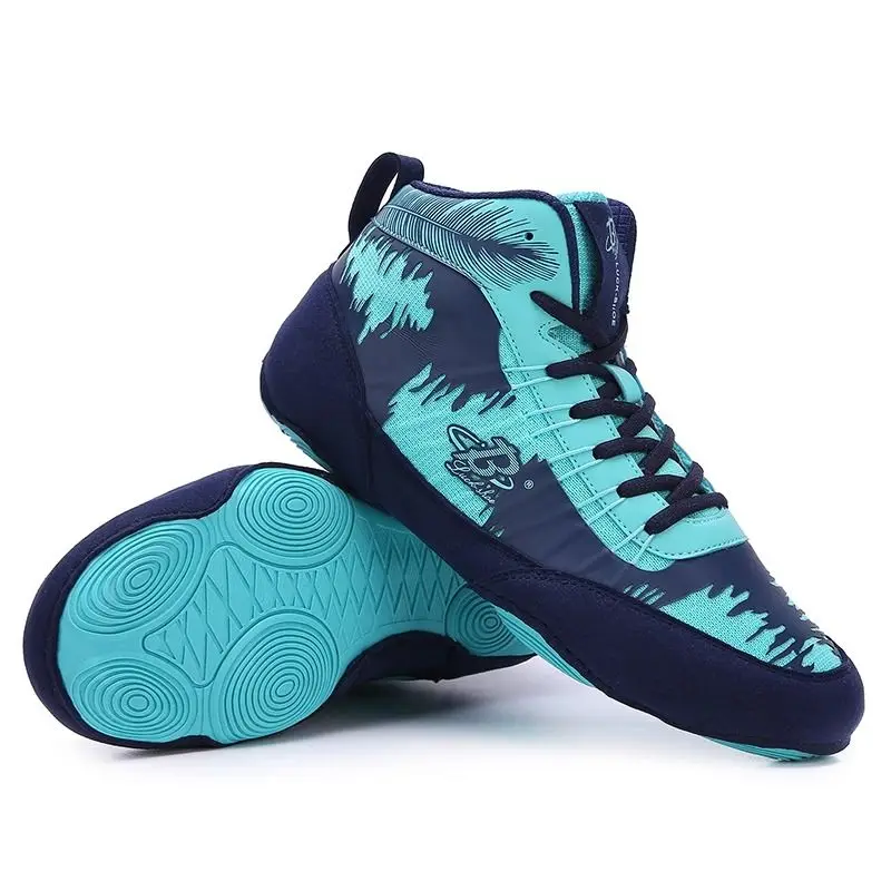 

2025 New Luxury Unisex Wrestling Shoe Top Quality Boxing Fighting Boots Designer Comfortable Breath Gym Training Shoe 36-46