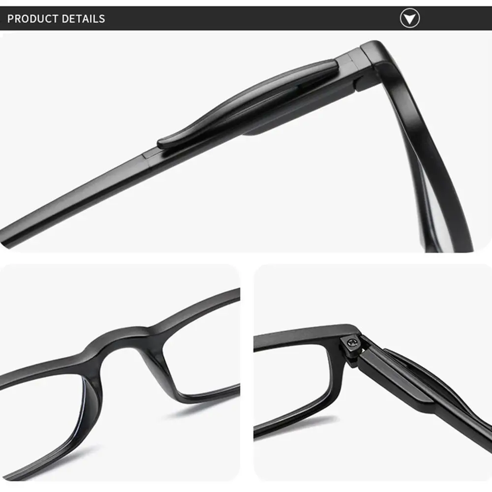 Fashion Far Sight Transparent Presbyopia Eyeglasses Eyewear Reading Glasses