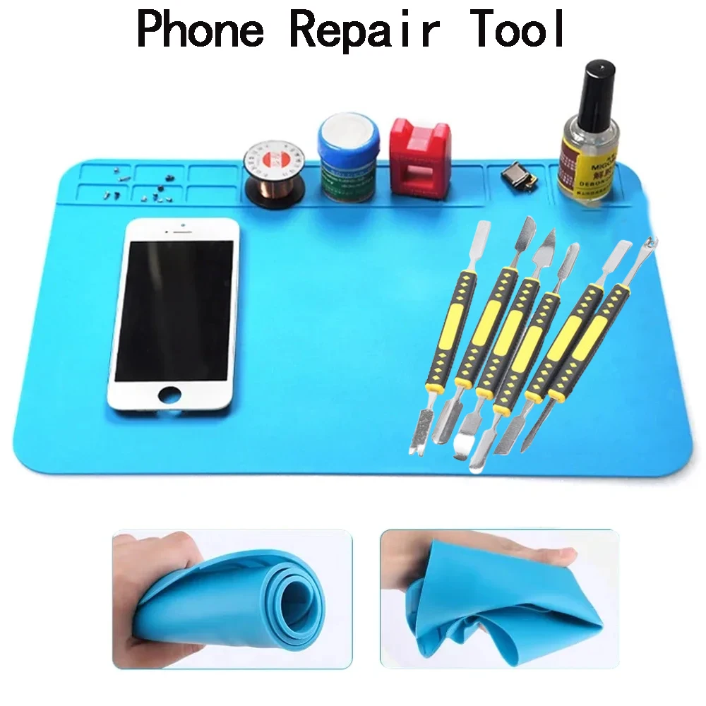 Phone Repair Tools Kit Heat Insulation Soldering Mat Opening Screwdriver Set For iPhone Smartphoe Computer PC Camera Disassemble