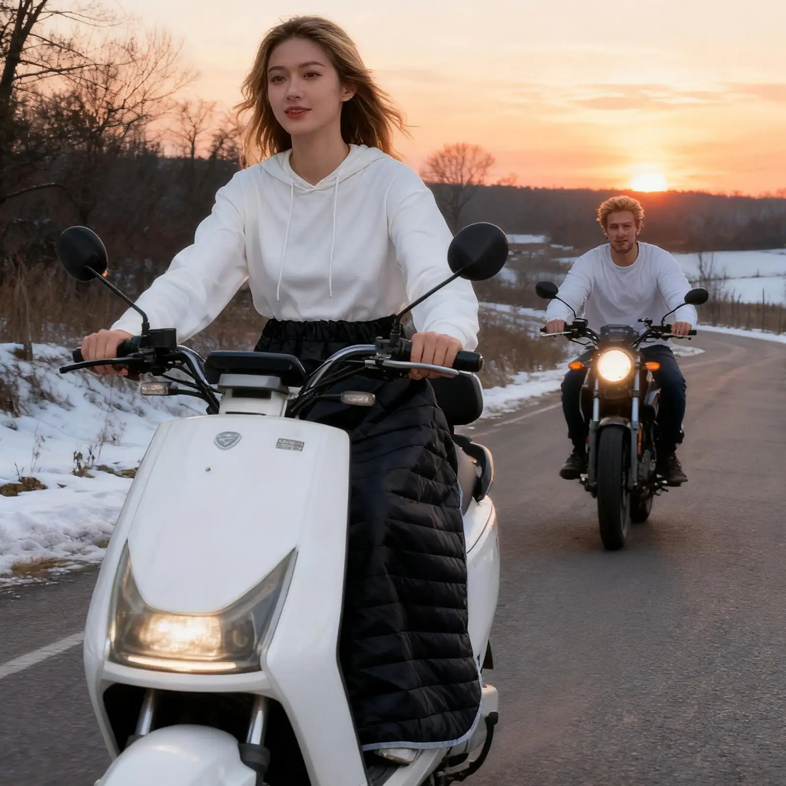 Winter Motorcycle Leg Cover Waterproof Comfortable Thermal Winter Scooter Leg Warmer Quilt For Adults Men Women Outdoor