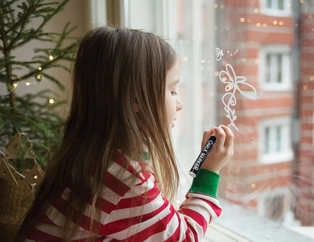 علامة إطار على شكل حرف A مغناطيسية كبيرة، مقاس 20 × 40 بوصة مع قلم تحديد وممحاة، لوح ساندويتش خارجي #6