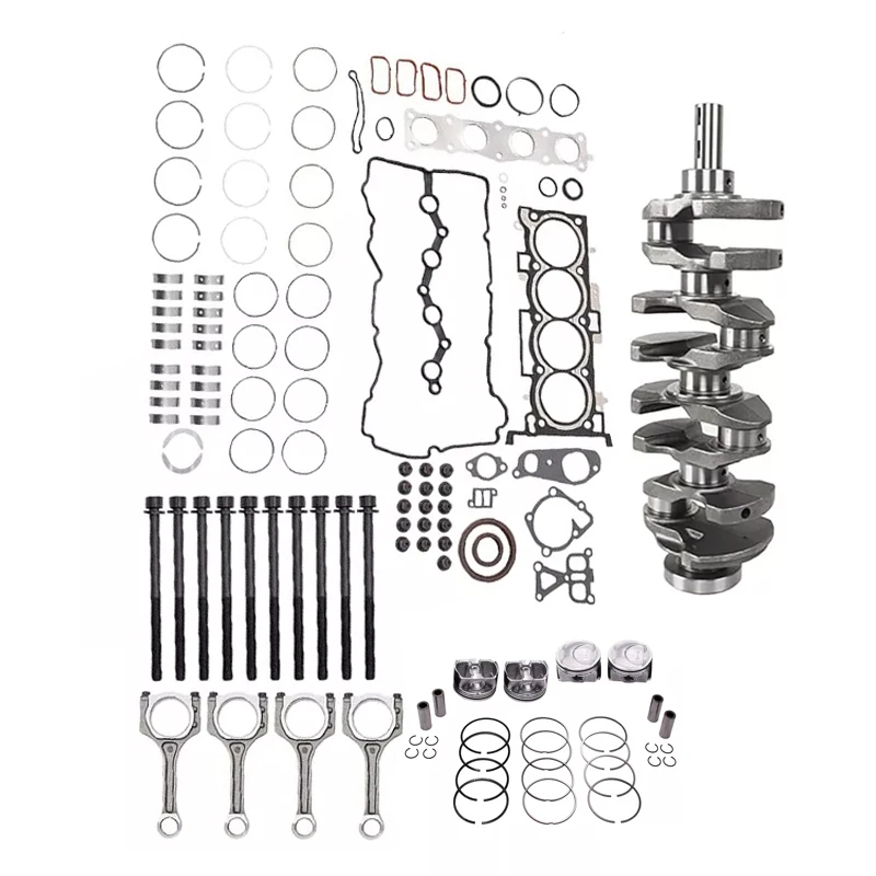 Overhaul Rebuild Kit  & Crankshaft Gear+bearing+Piston Timing kit For 2014-2018 HYUNDAI KIA Sorento Optima 2.4L G4KJ Engine