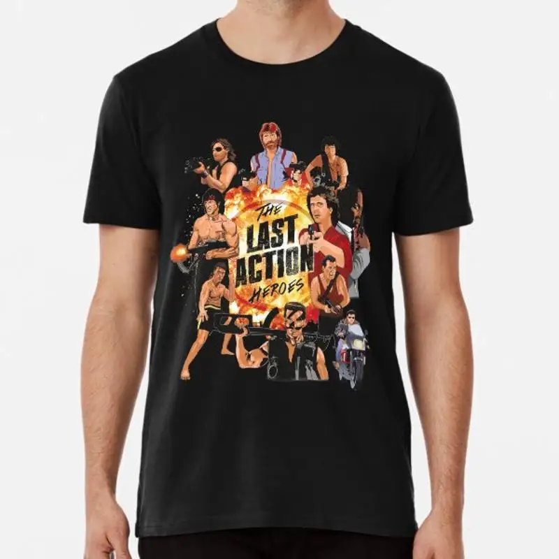 تي شيرت The Last Action Heroes S-5XL أفضل تي شيرت