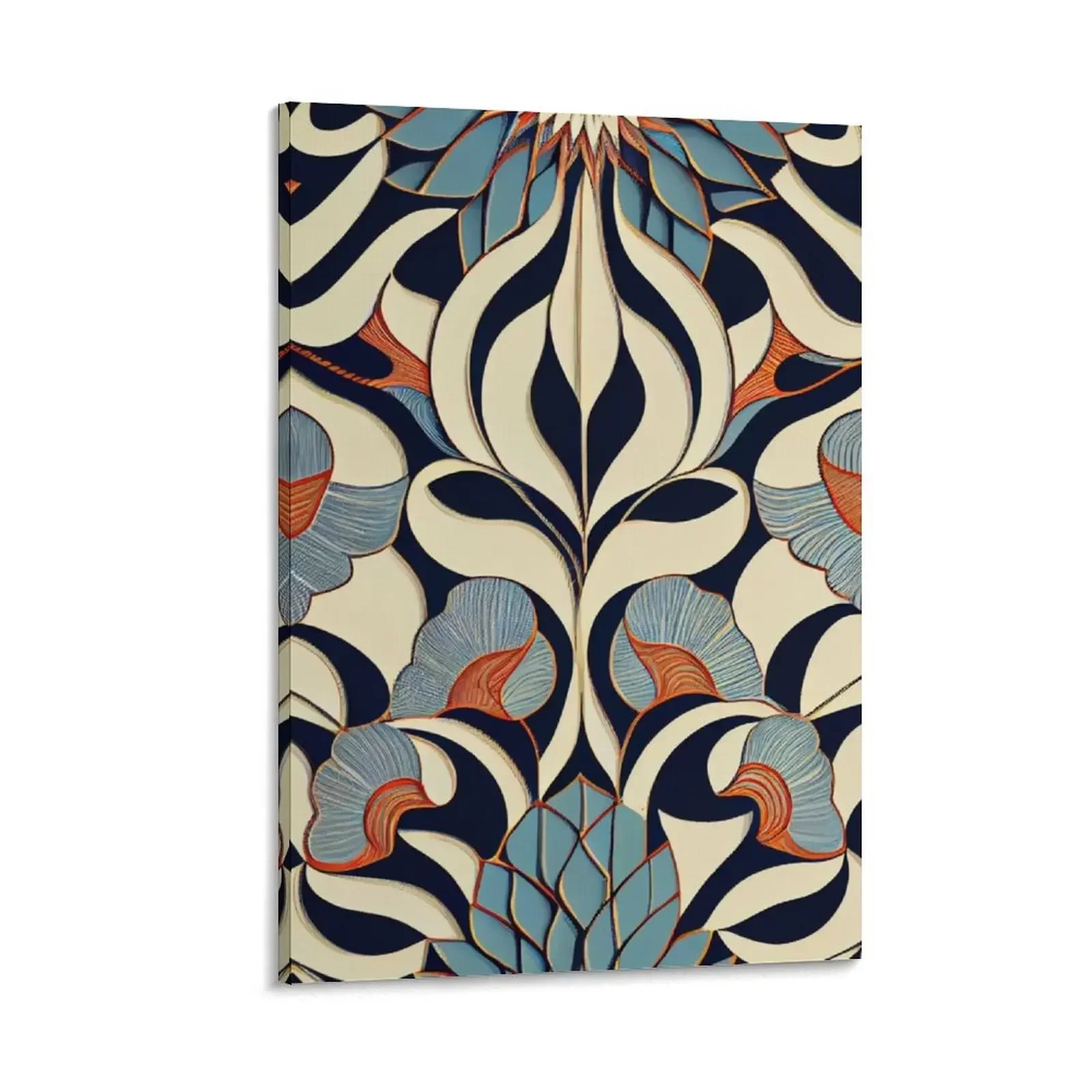 

Sarai - Victorian Splendor: A Graphic Design Collection of Ornate Patterns Canvas Painting home decor aesthetic room Decoration