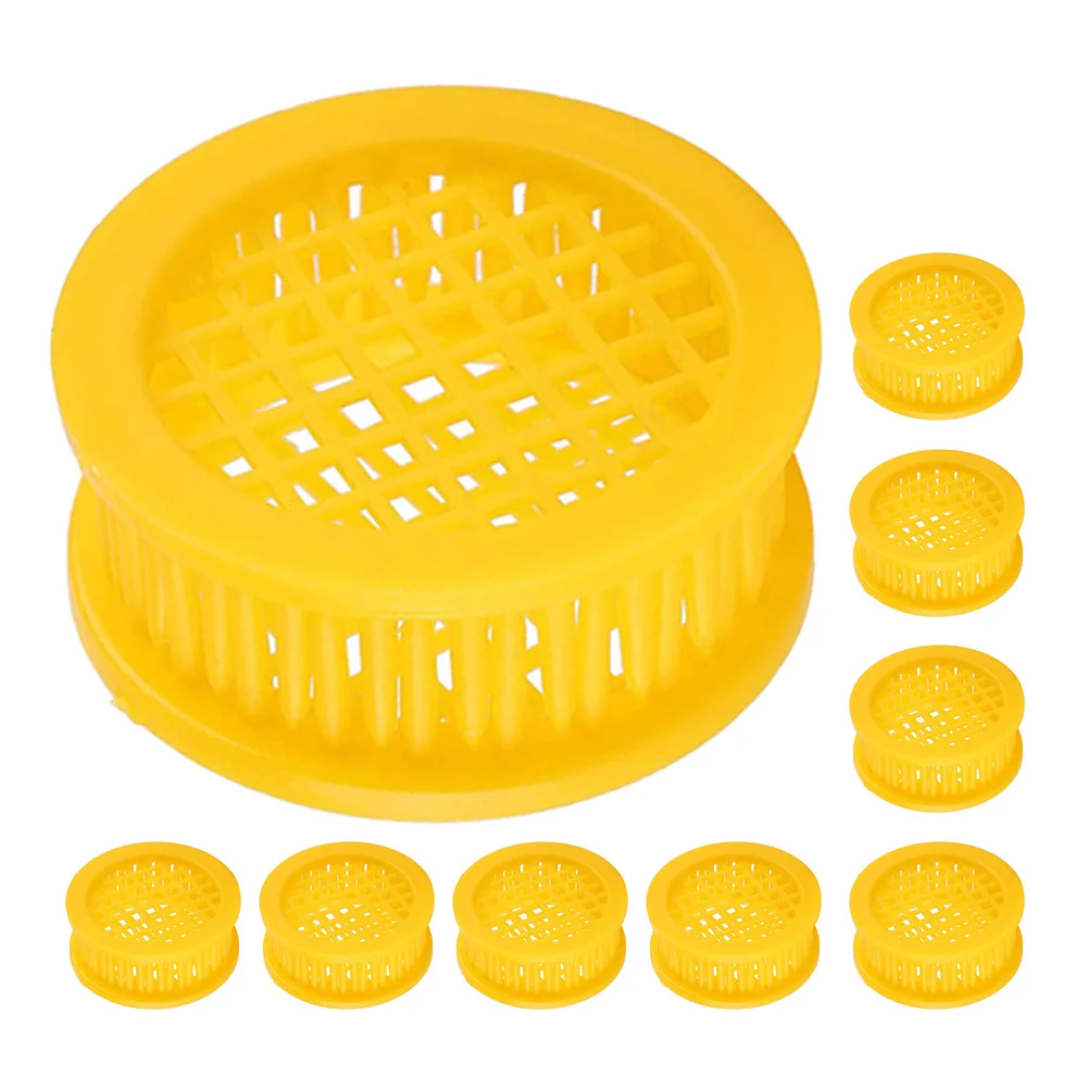 

18Pcs Queen Cage Beekeeping Rearing Box Plastic Ventilated Bee Cells Essential Beekeeper Supplies Transporting Catcher Tools