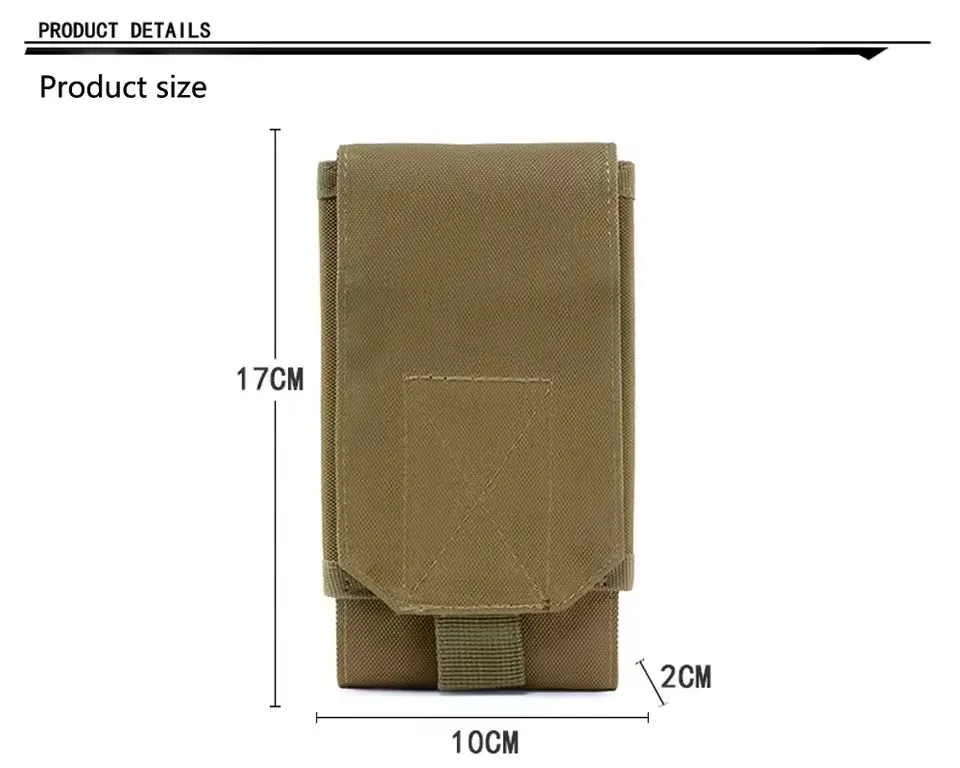 900D أكسفورد مقاوم للماء النايلون الرياضة الصيد أكياس مموهة في ظهره في الهواء الطلق حقيبة مموهة حامل هاتف الجيش الرياضة حزام خصر