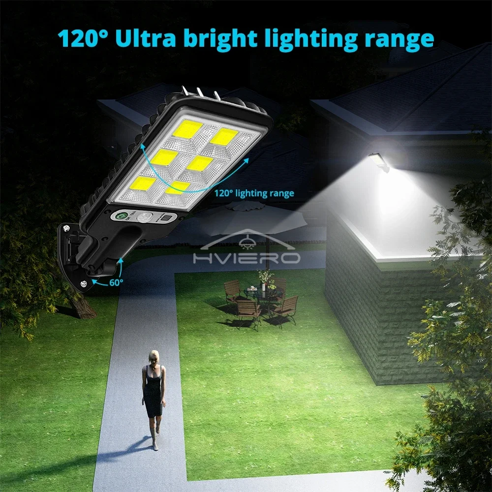 Solar Led Outdoor Motion Sensor Night Lights Garden Decor Waterproof Chandelier Bulbs Smart Remotes Control Wall Ambient Lamps