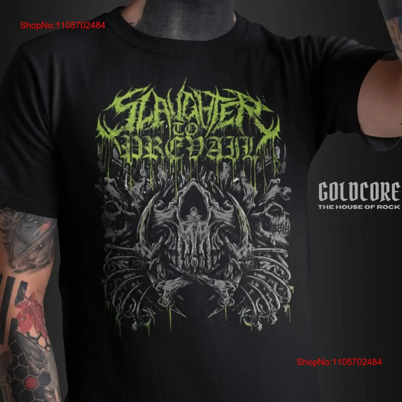 Футболка Slaughter Prevail STP Alex Terrible Misery Crew Deathcore Metal Band, мерч, винтажная, с эффектом потертости, с графическим принтом, слегка состаренная