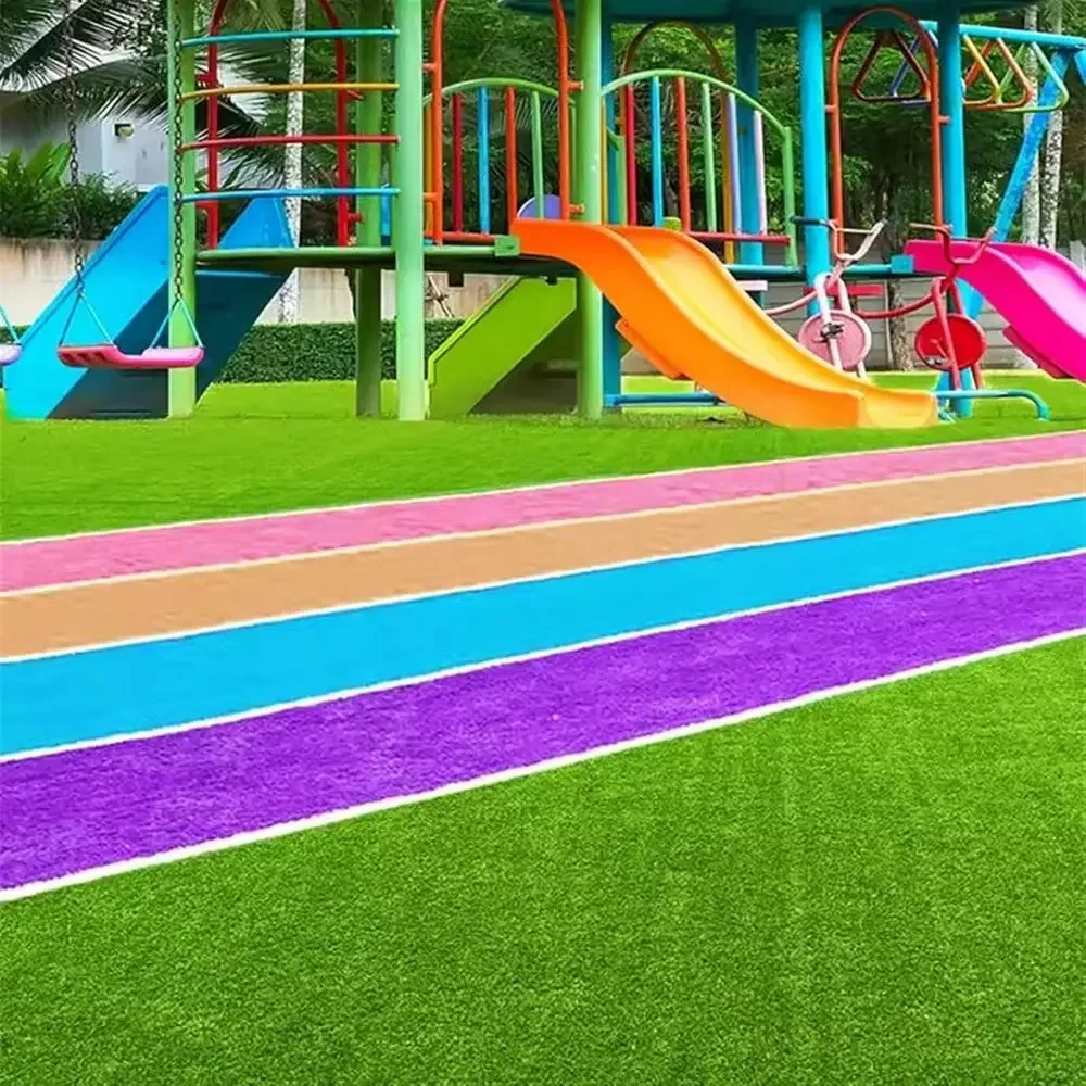 1.18 Thick Artificial Grass Mat, Outdoor Garden Lawn Turf, UV-Resistant, Customizable 55x39 Size