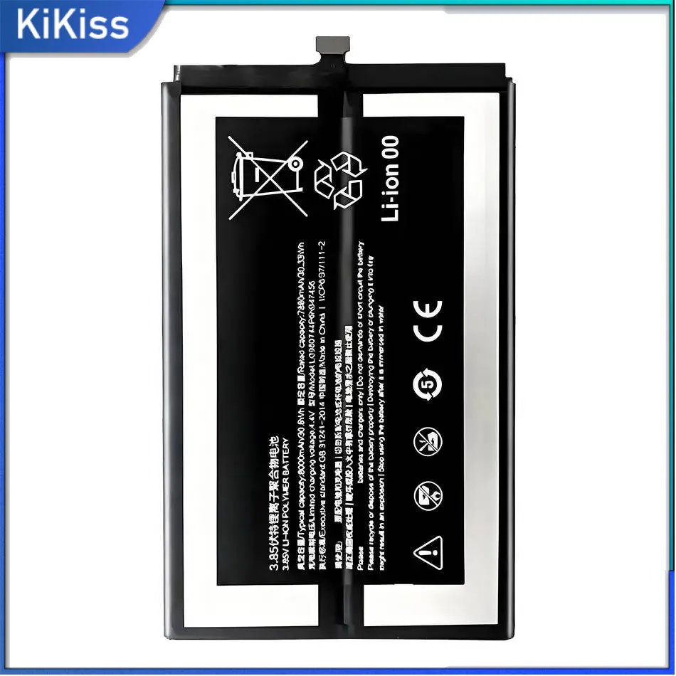 

Надежный источник питания емкостью 8000 мАч для высокоэффективной батареи планшета Zte Nubia Li3980t44p6hb47456