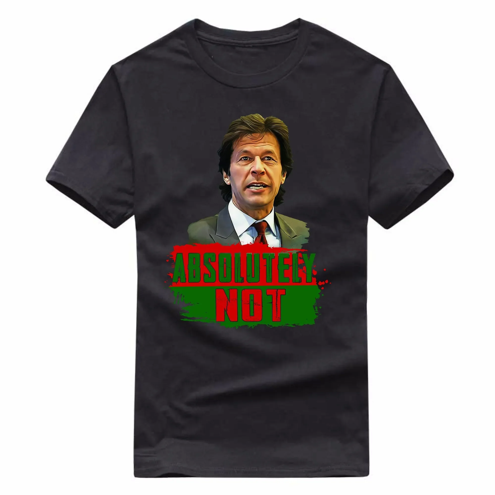 Imran Khan Pakistani Politician Absolutely Not Great Leader T shirt Workwear Adults Kids Top long or short sleeves