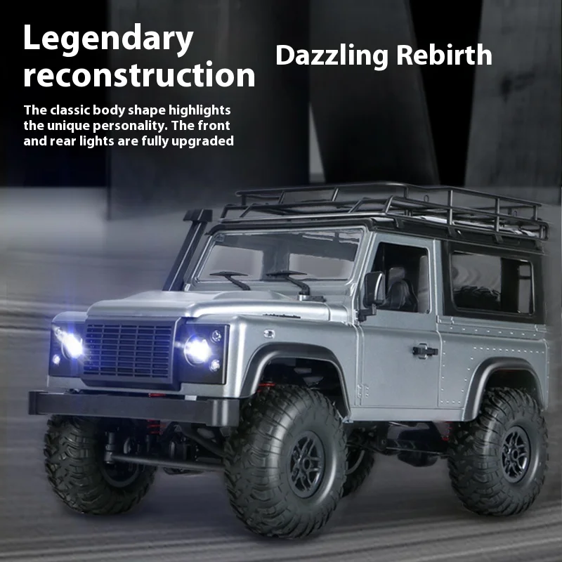 Mangniu Mn99s Land Rover D90 Defender Full Scale Rc Remote Control Off Road Vehicle 4wd Climbing Car Boy Toy Birthday Gift