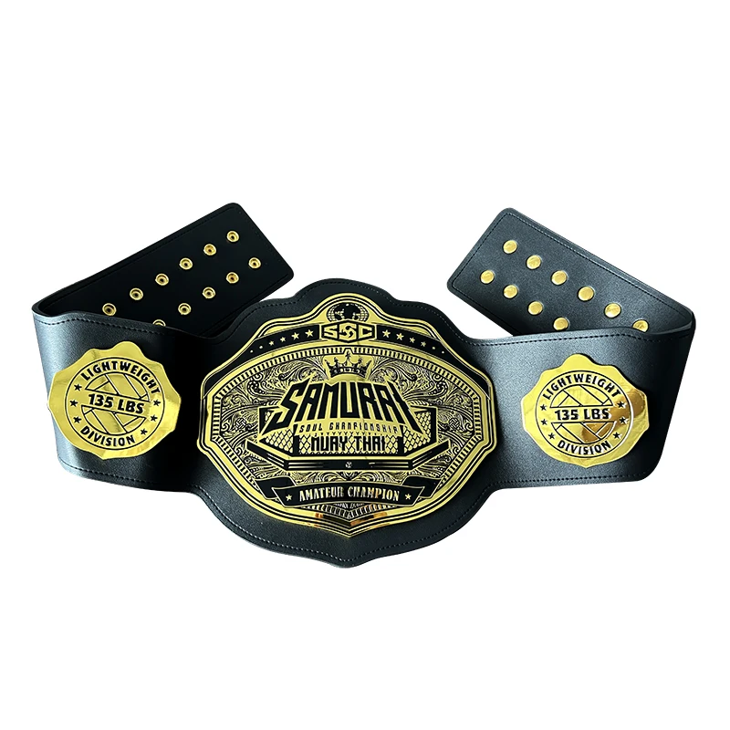 

High Quality Custom WWF Championship Belts WBC Boxing Taekwondo Wrestling Winner Belt